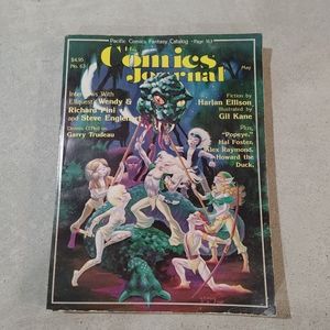 Vintage "Comics Journal" magazine